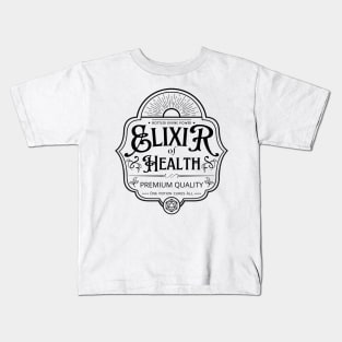 Elixir of Health: Black Version Kids T-Shirt